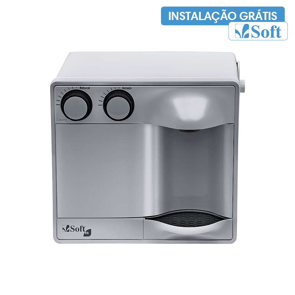 Purificador Água Soft Fit Prata