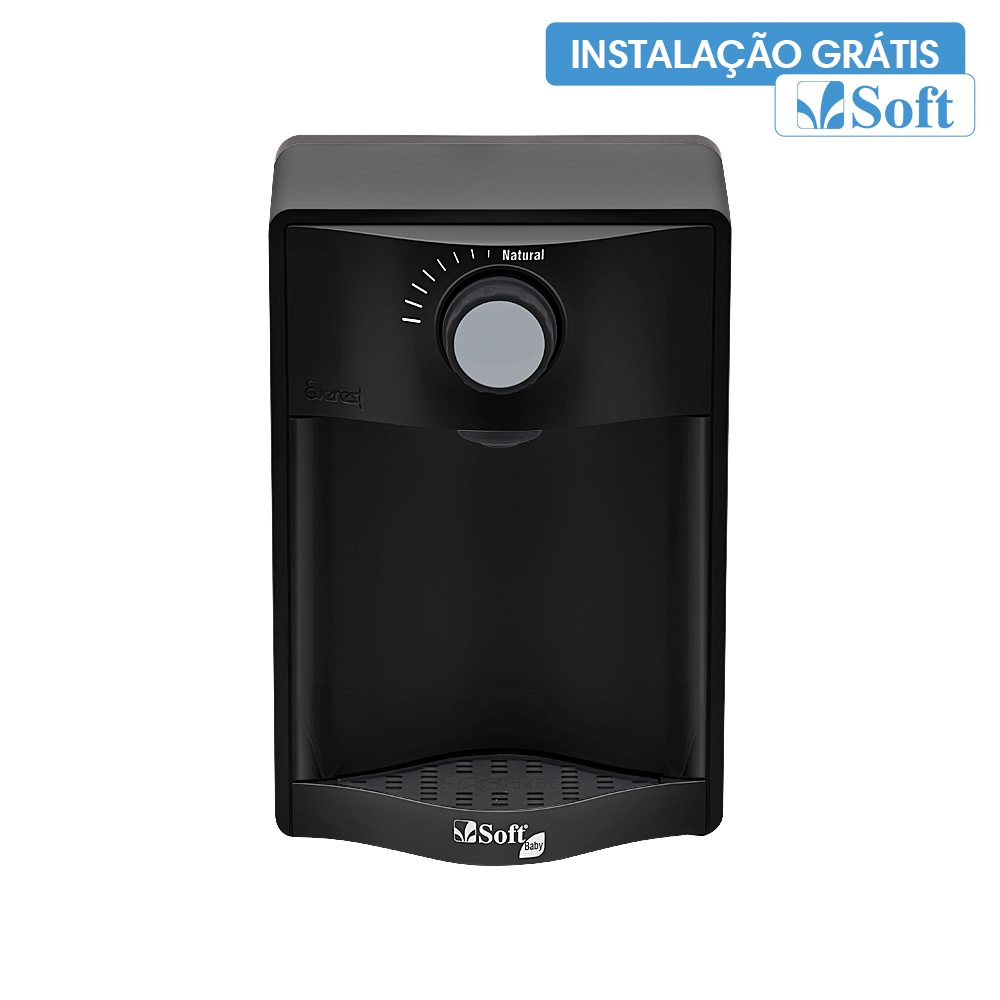 Purificador De Água Soft Baby Preto