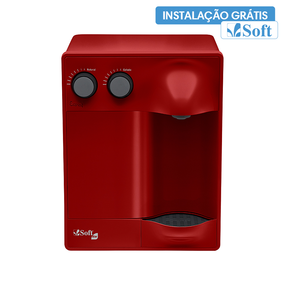 Purificador Água Soft Star Cereja