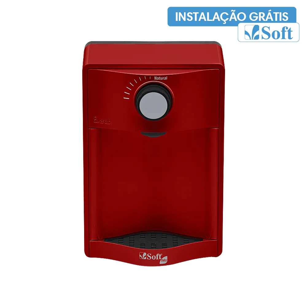 Purificador De Água Soft Baby Cereja